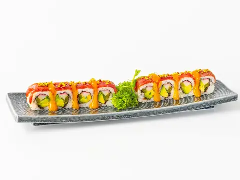 Roll de Atún Flambeado