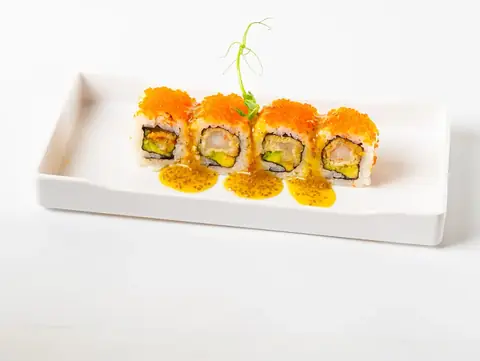 Roll de California con Gamba