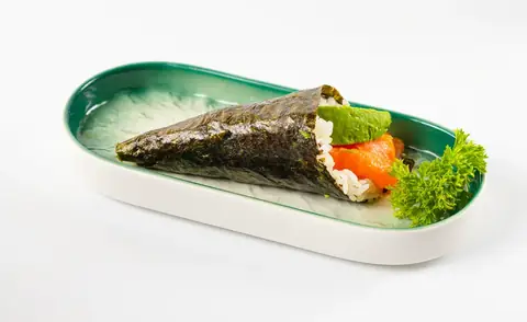 Temaki de Salmón